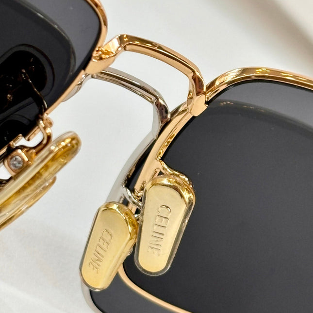 TRIOMPHE SUNGLASSES CL40522 IN METAL CHAIN LINK