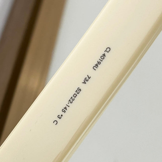 TRIOMPHE SUNGLASSES 40194U IN IVORY ACETATE