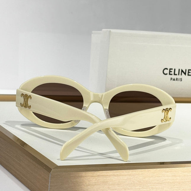 TRIOMPHE SUNGLASSES 40194U IN IVORY ACETATE