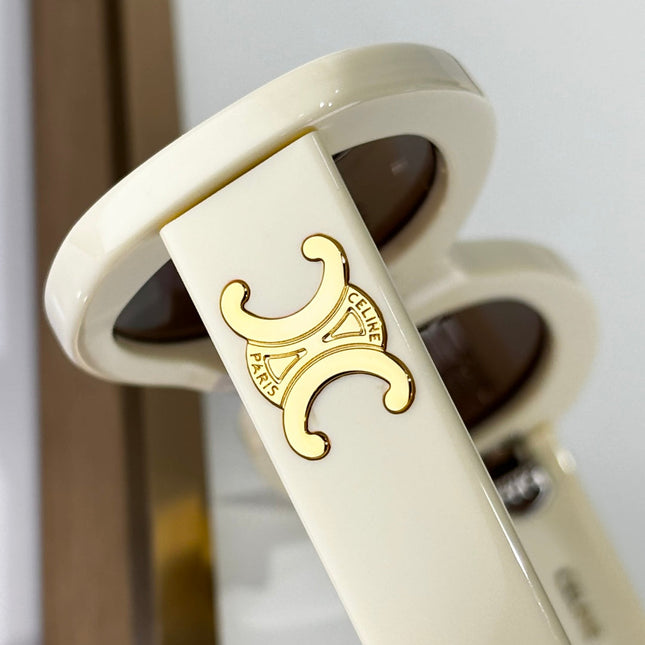 TRIOMPHE SUNGLASSES 40194U IN IVORY ACETATE
