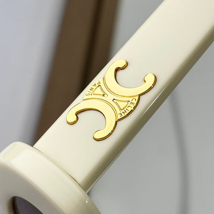 TRIOMPHE SUNGLASSES 40194U IN IVORY ACETATE