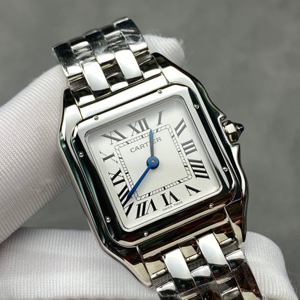 PANTHÈRE MINI MODEL DE CARTIER WATCH SILVER CASE