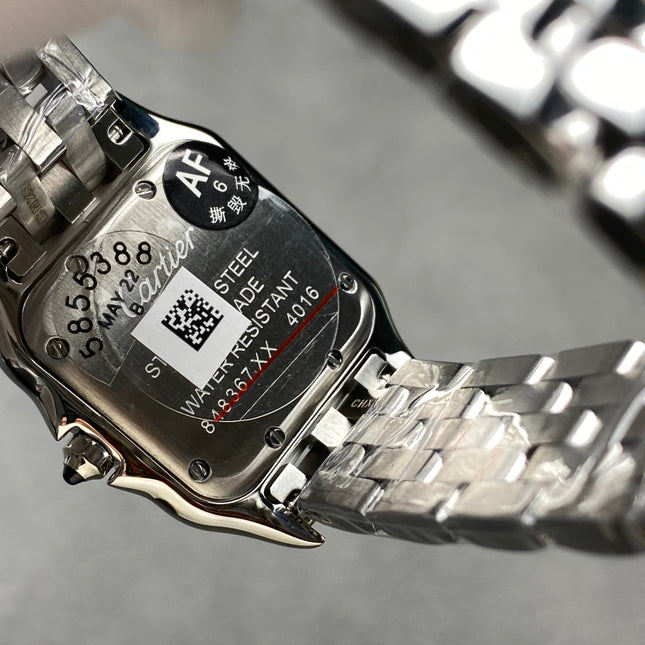 PANTHÈRE MINI MODEL DE CARTIER WATCH SILVER CASE