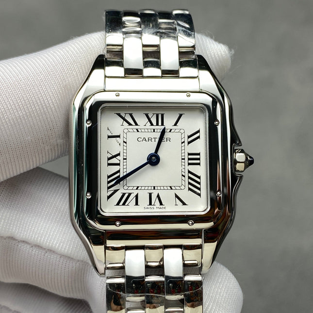 PANTHÈRE MINI MODEL DE CARTIER WATCH SILVER CASE