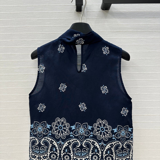 MIUMIU SLEEVELESS TOP AND SKIRT SET 264444