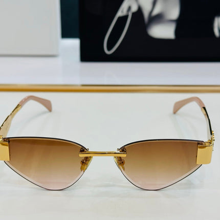 CAT EYE SUNGLASSES CL42122U IN METAL