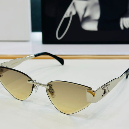 CAT EYE SUNGLASSES CL42122U IN METAL