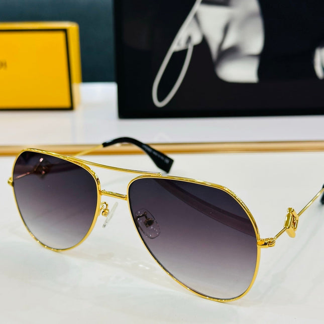 SKY AVIATOR FRAME SUNGLASSES E40150U IN METAL
