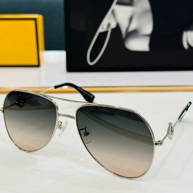 SKY AVIATOR FRAME SUNGLASSES E40150U IN METAL