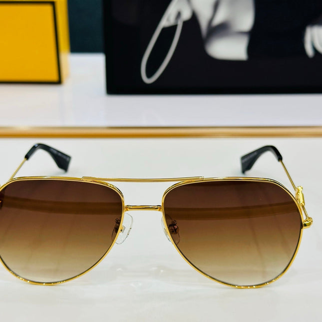 SKY AVIATOR FRAME SUNGLASSES E40150U IN METAL