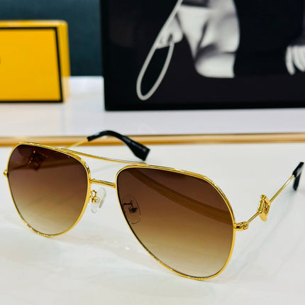 SKY AVIATOR FRAME SUNGLASSES E40150U IN METAL