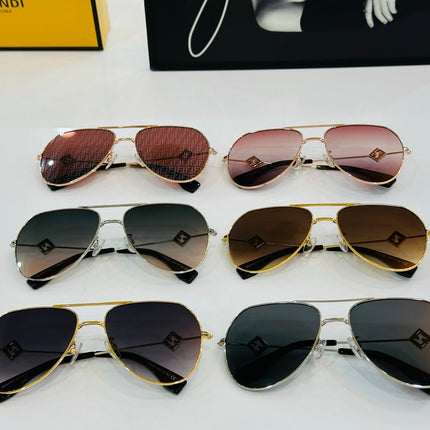 SKY AVIATOR FRAME SUNGLASSES E40150U IN METAL