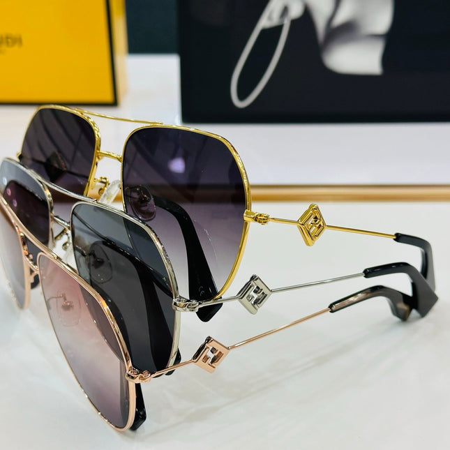 SKY AVIATOR FRAME SUNGLASSES E40150U IN METAL