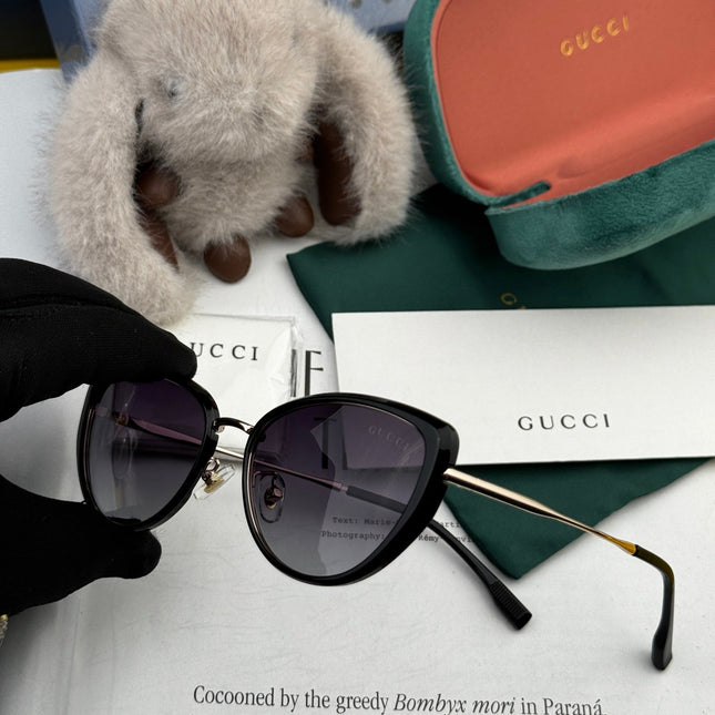CAT-EYE FRAME SUNGLASSES G8641 IN ACETATE
