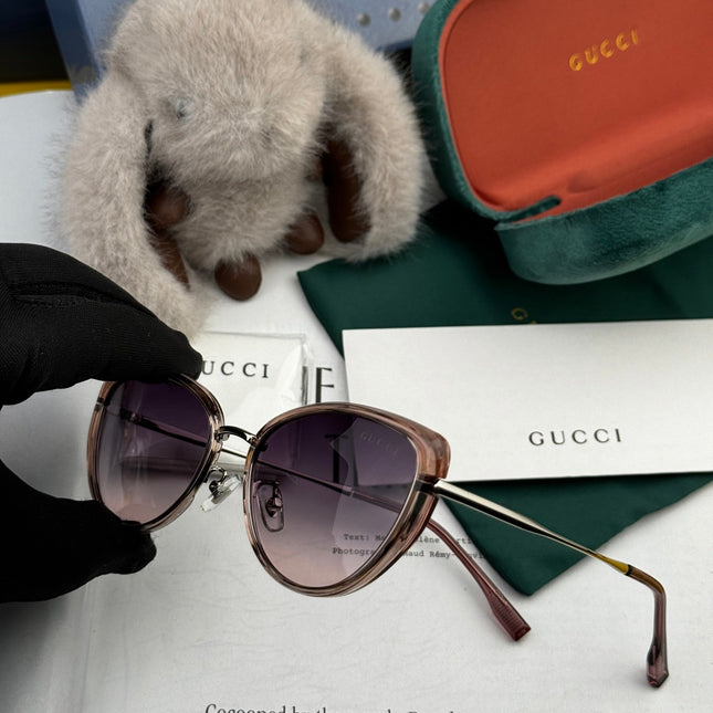 CAT-EYE FRAME SUNGLASSES G8641 IN ACETATE