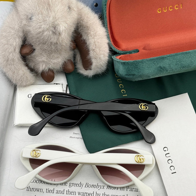 OVAL FRAME SUNGLASSES G0982 IN ACETATE