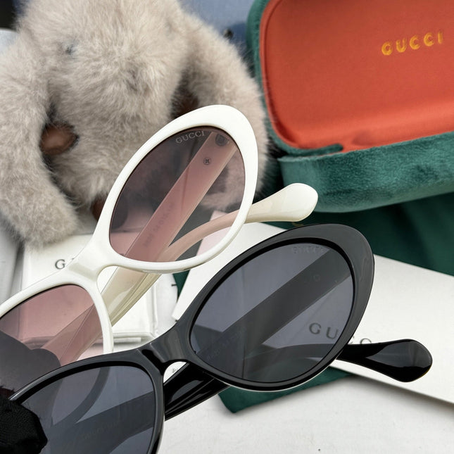 OVAL FRAME SUNGLASSES G0982 IN ACETATE