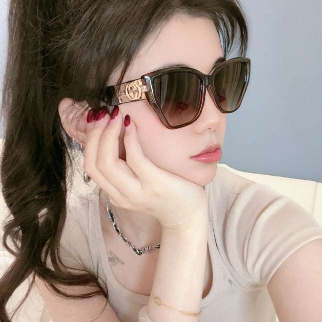 SQUARE FRAME SUNGLASSES G5580 IN ACETATE