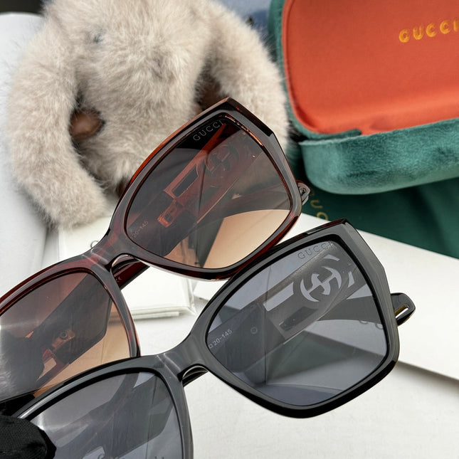 SQUARE FRAME SUNGLASSES G5580 IN ACETATE