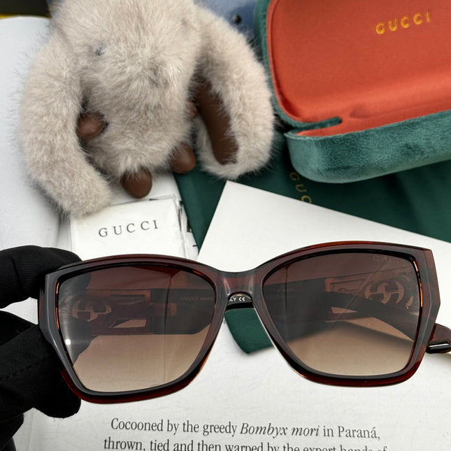 SQUARE FRAME SUNGLASSES G5580 IN ACETATE