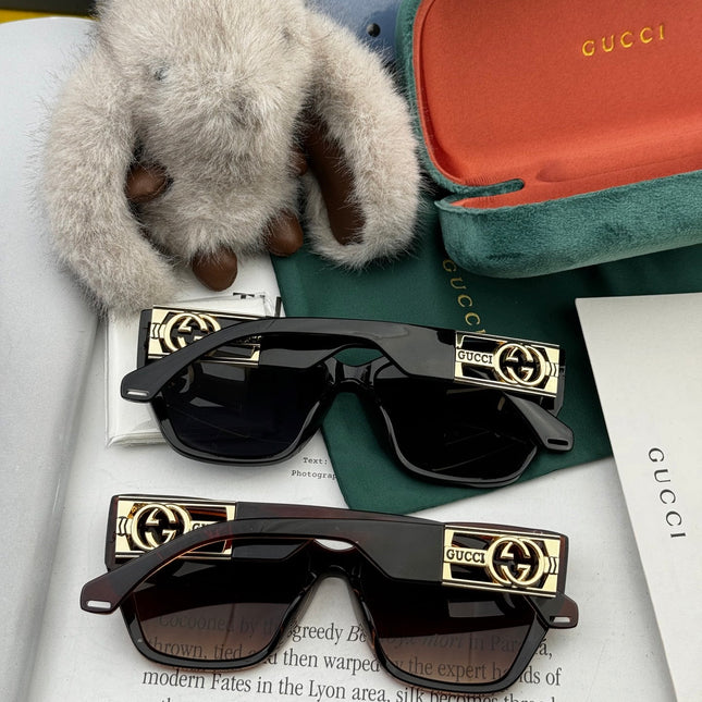 SQUARE FRAME SUNGLASSES G5580 IN ACETATE