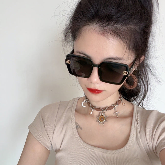 SQUARE FRAME SUNGLASSES G6130 IN ACETATE