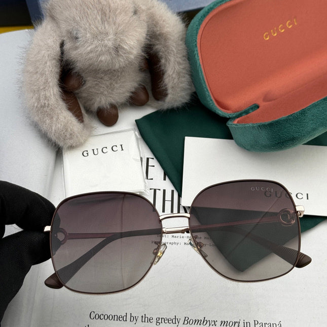 SQUARE FRAME SUNGLASSES G7639 IN METAL