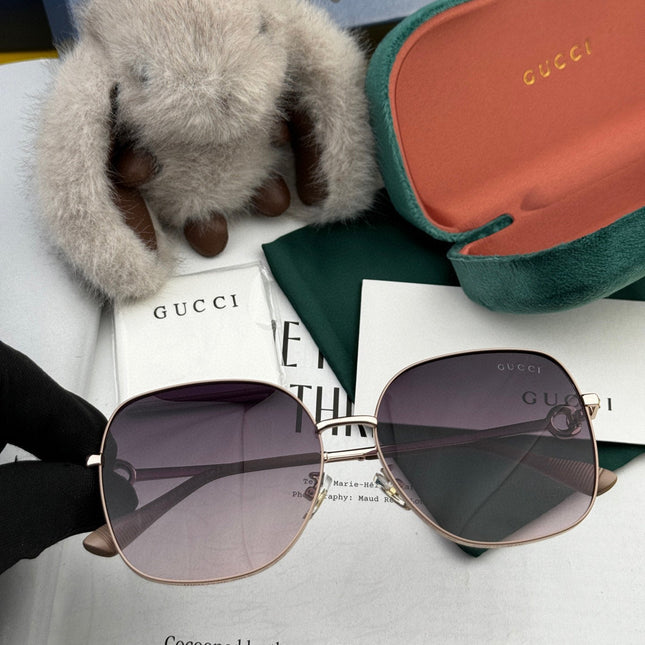 SQUARE FRAME SUNGLASSES G7639 IN METAL