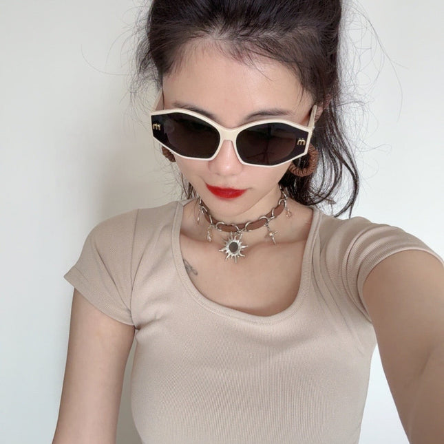 LOGO SUNGLASSES M7232 IN ACETATE
