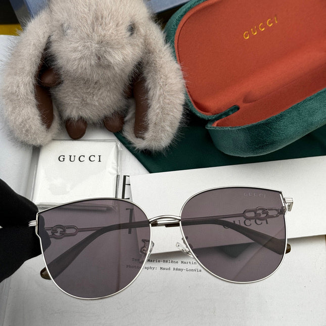 BUTTERFLY FRAME SUNGLASSES G3635 IN METAL