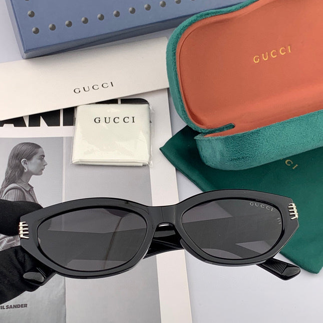 OVAL FRAME SUNGLASSES G0111 IN ACETATE