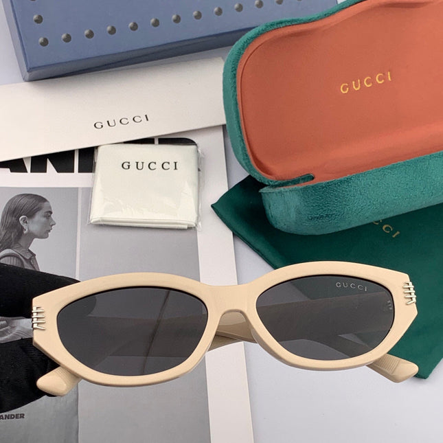 OVAL FRAME SUNGLASSES G0111 IN ACETATE