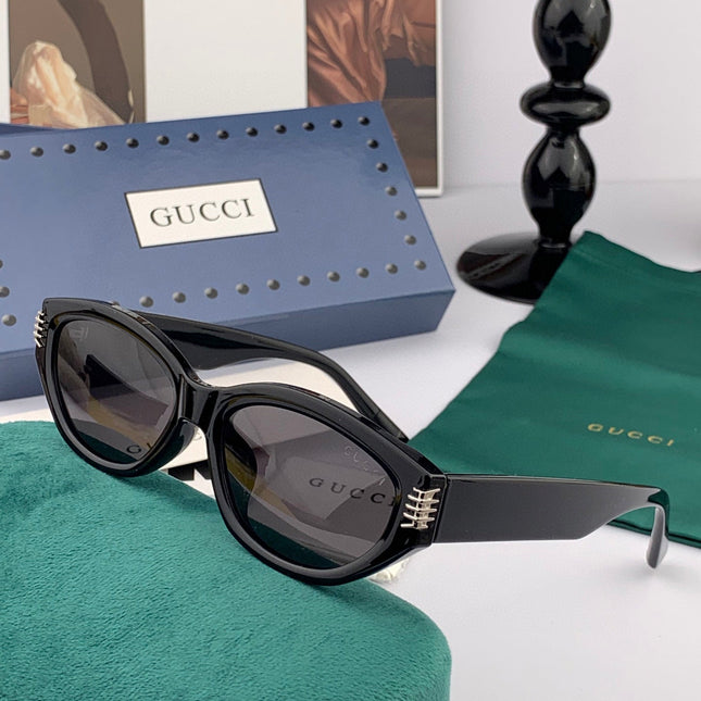 OVAL FRAME SUNGLASSES G0111 IN ACETATE