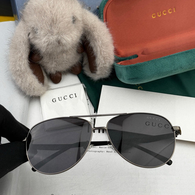 AVIATOR FRAME SUNGLASSES G9203 IN METAL