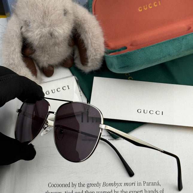 AVIATOR FRAME SUNGLASSES G9203 IN METAL