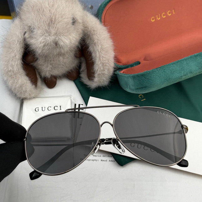AVIATOR FRAME SUNGLASSES G2203 IN METAL