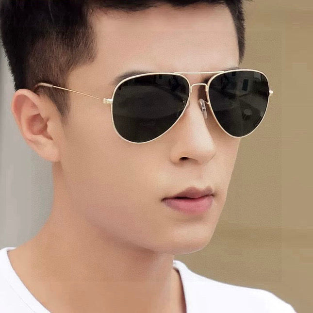 AVIATOR FRAME SUNGLASSES G2203 IN METAL