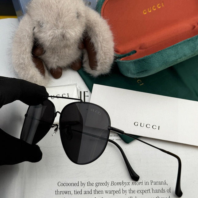 AVIATOR FRAME SUNGLASSES G2203 IN METAL