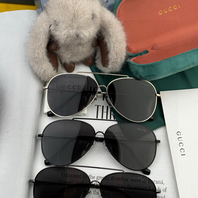 AVIATOR FRAME SUNGLASSES G2203 IN METAL