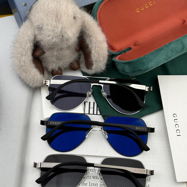 AVIATOR FRAME SUNGLASSES G41805 IN METAL