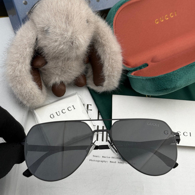 AVIATOR FRAME SUNGLASSES G41805 IN METAL