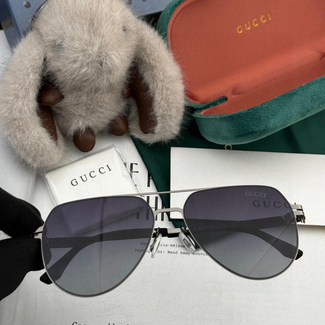 AVIATOR FRAME SUNGLASSES G41805 IN METAL