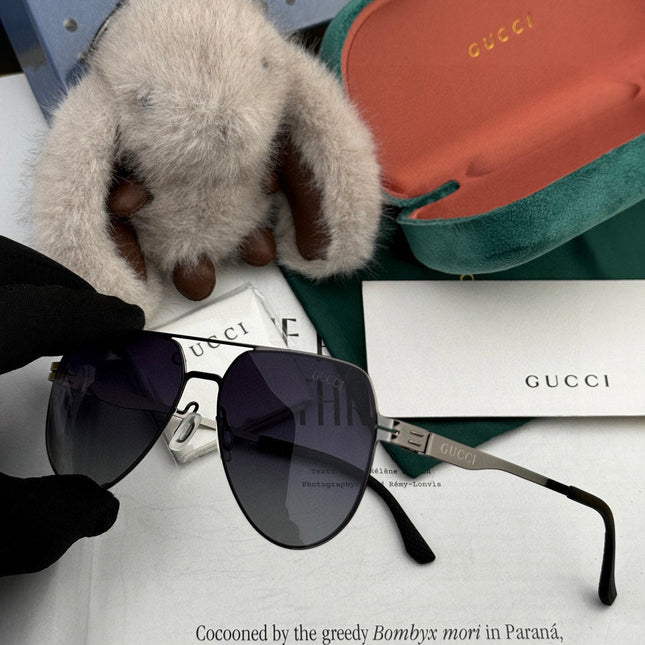 AVIATOR FRAME SUNGLASSES G41805 IN METAL