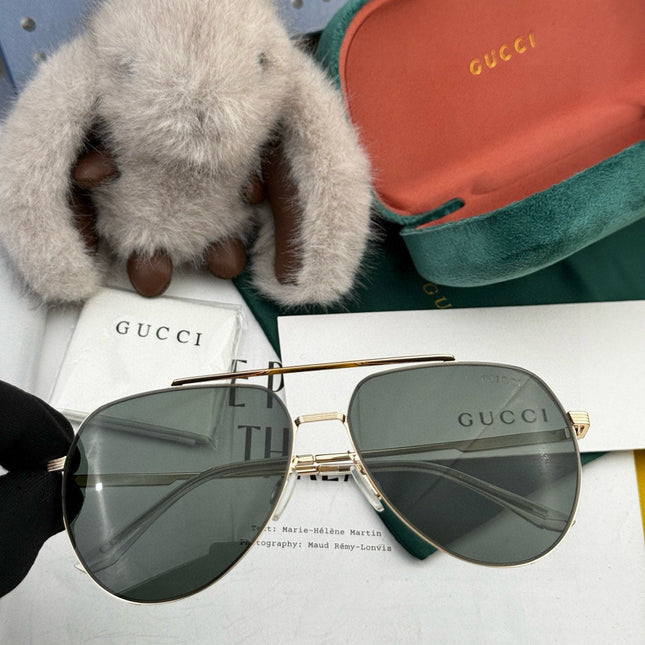 AVIATOR FRAME SUNGLASSES 575760 IN METAL