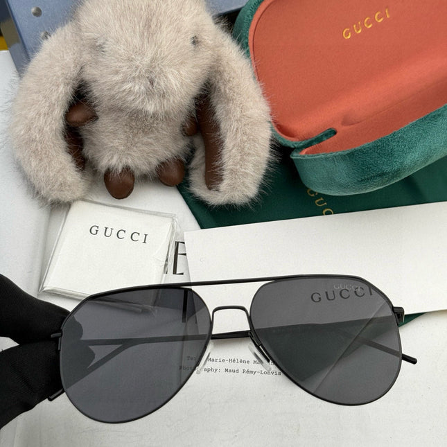 AVIATOR FRAME SUNGLASSES 575761 IN METAL