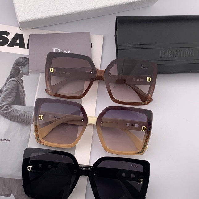 MONTAIGNE SUNGLASS D2302 IN ACETATE EMBOSSED LOGO
