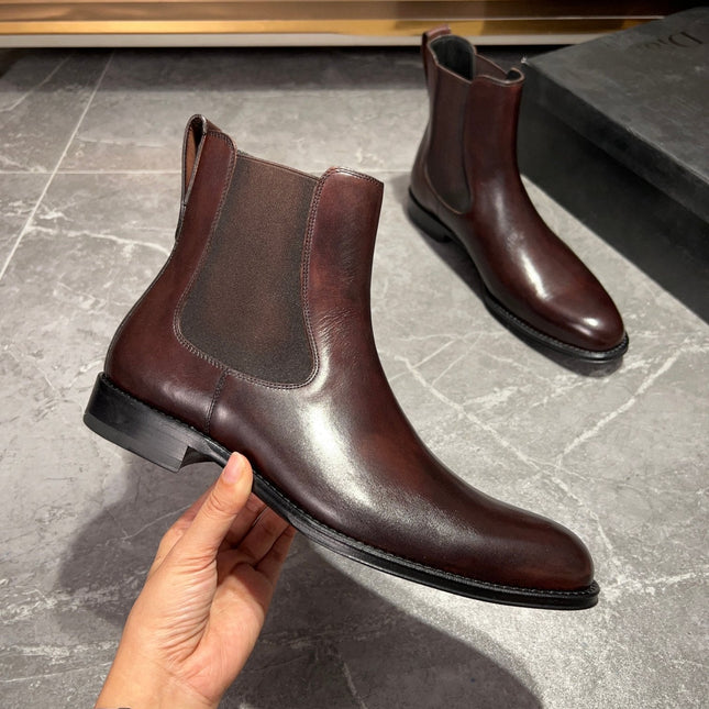 CD CHELSEA BOOT SYRUP CALFSKIN
