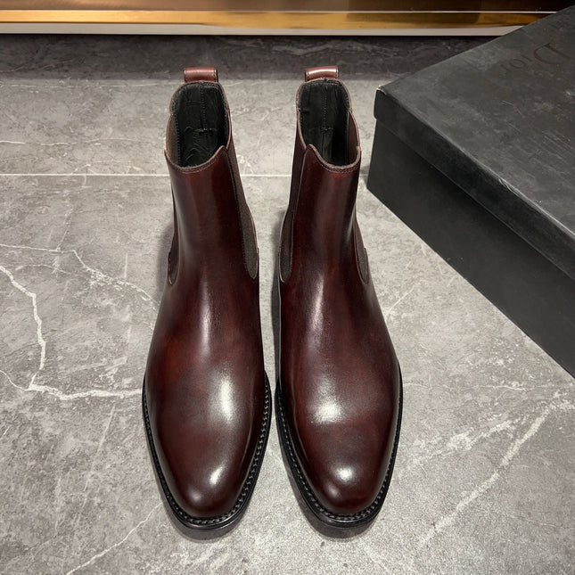CD CHELSEA BOOT SYRUP CALFSKIN