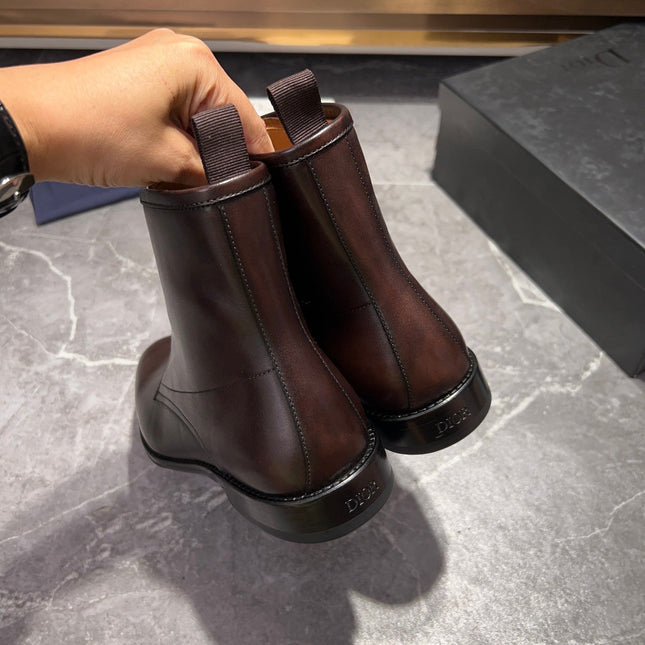 CD JUMP LACE-UP BOOT SYRUP CALFSKIN