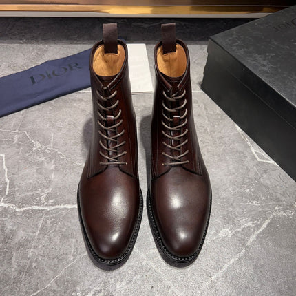 CD JUMP LACE-UP BOOT SYRUP CALFSKIN